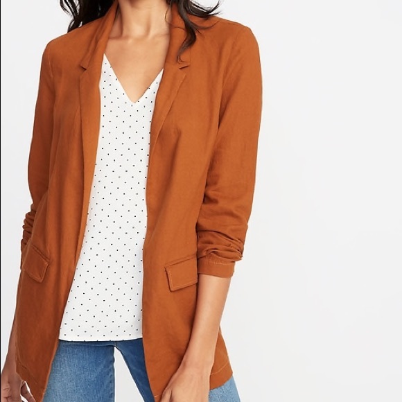 old navy linen jacket